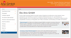 Desktop Screenshot of anix.biz